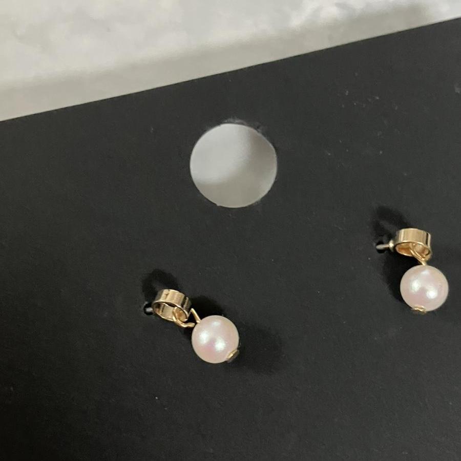 새상품 진주 골드 귀걸이