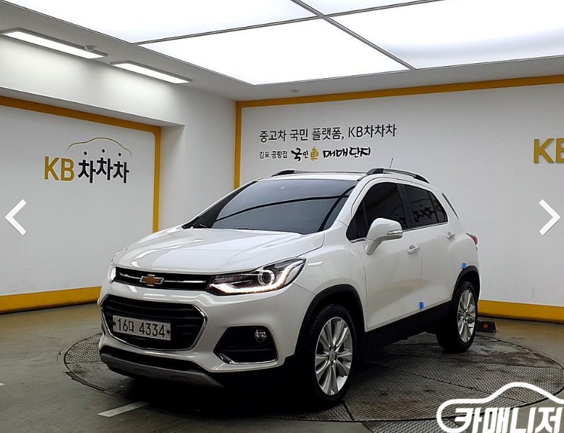 쉐보레 더 뉴 트랙스 1130만원 중고차
