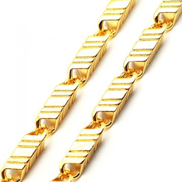 4사선 대나무 목걸이6mm