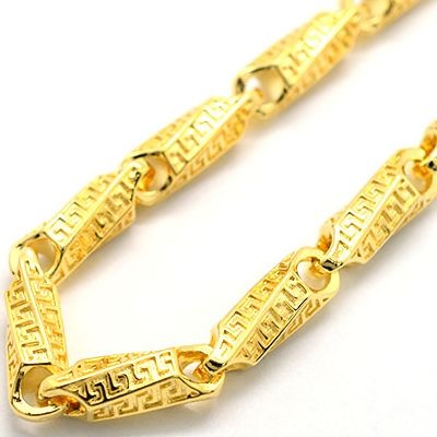 광폭8mm 베르육각 대나무 목걸이