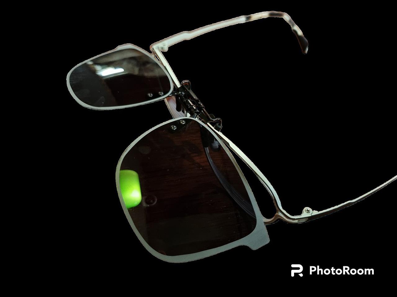 편광 선글라스 클립(선명함)/ 편광/ 블랙 / 옐로우