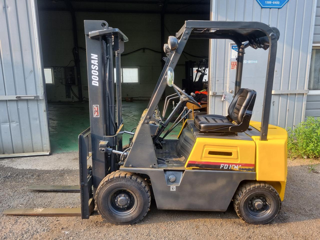 두산1.5톤 디젤지게차