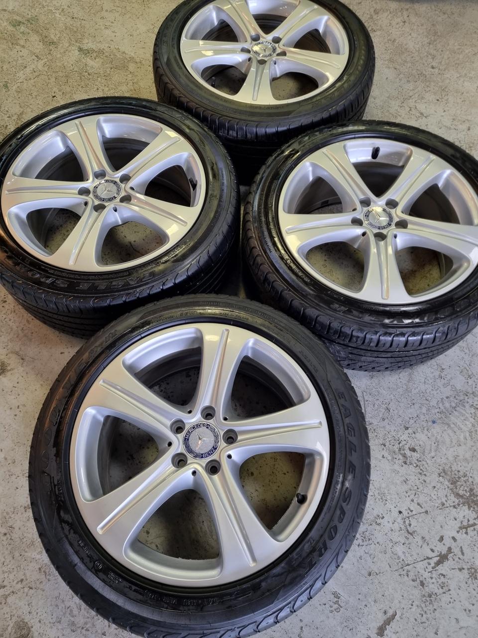 벤츠중고휠타이어.E클레스.S클레스.GLC.amG.굿.19인치휠.