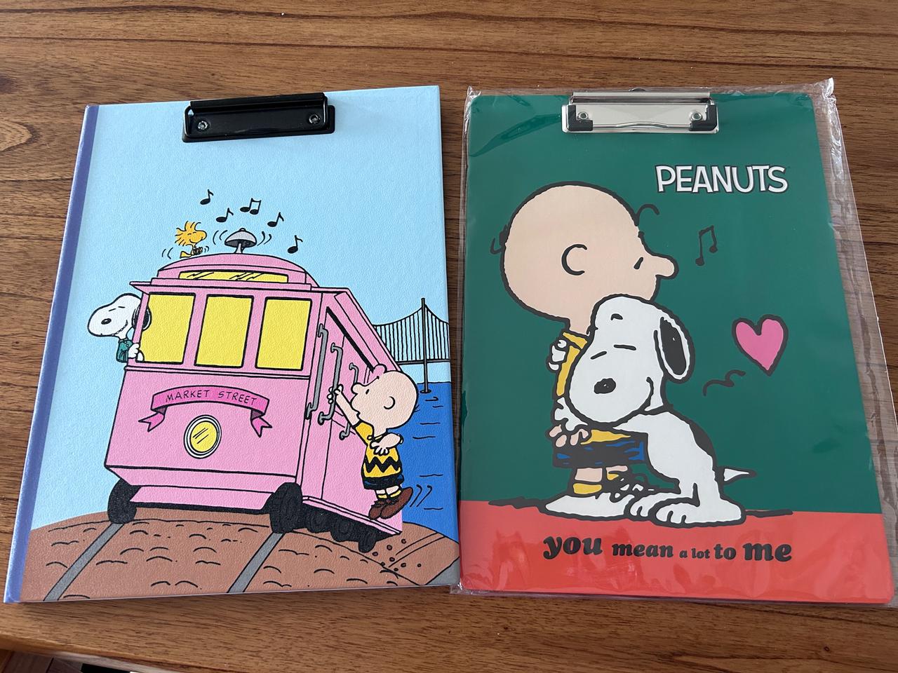 스누피 찰리브라운 파일철 노트