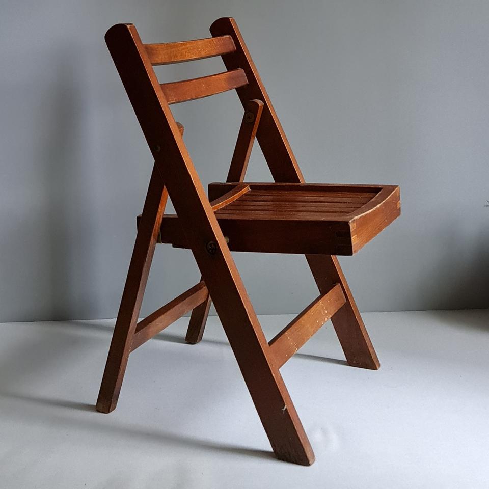 빈티지 의자 접이식 의자 폴딩 체어 폴딩 의자 어린이 의자 인형 의자