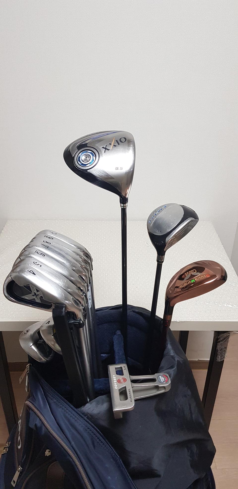젝시오 드라이버 캘러웨이 X18 남성골프풀세트