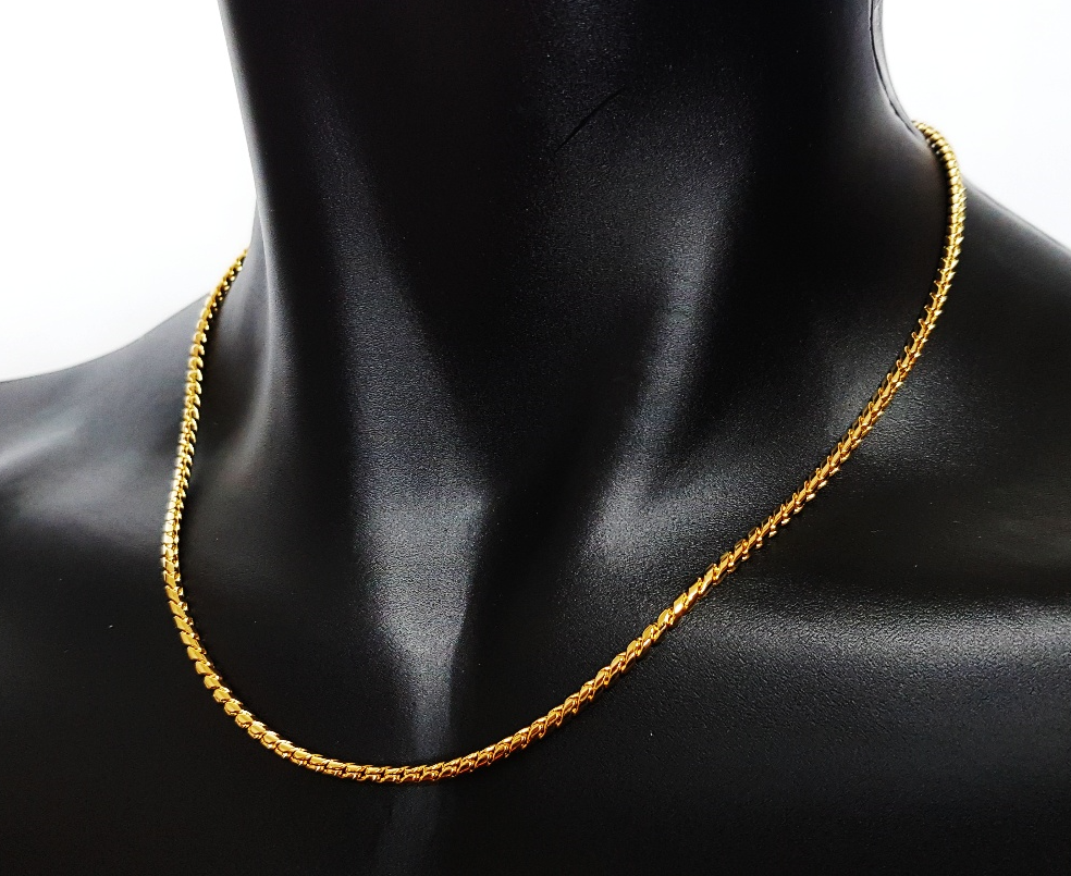 스네이크 목걸이(남자목걸이,18k,24k 도금목걸이)