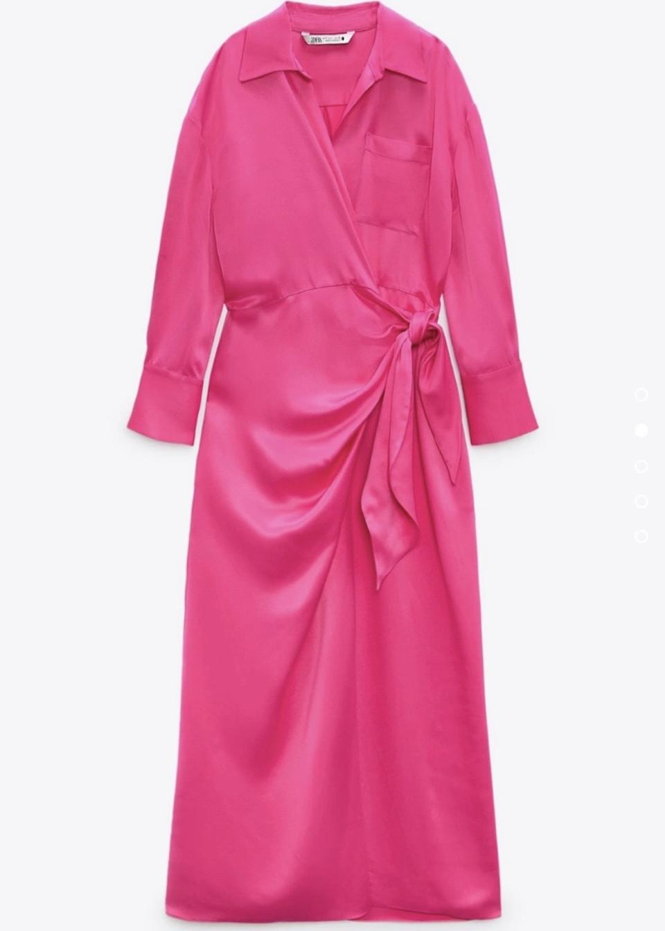 비스코스100% 새틴 실크 셔츠 롱 원피스 새상품 특가!!