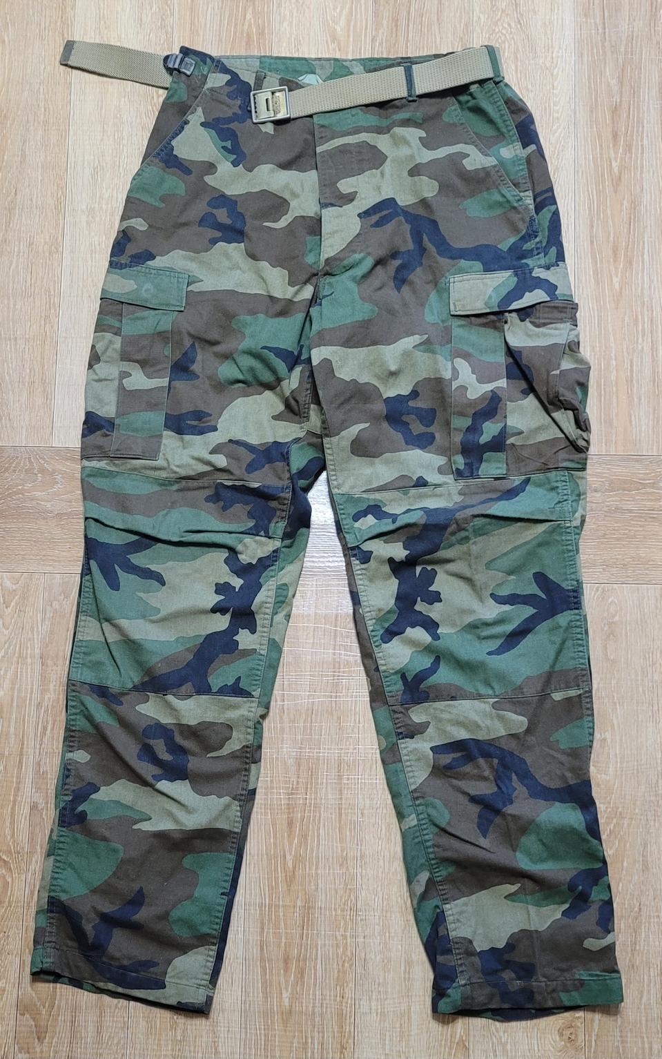 미해병대 군복 하의/ 밀리터리 군복/ USMC/ 벨트 포함