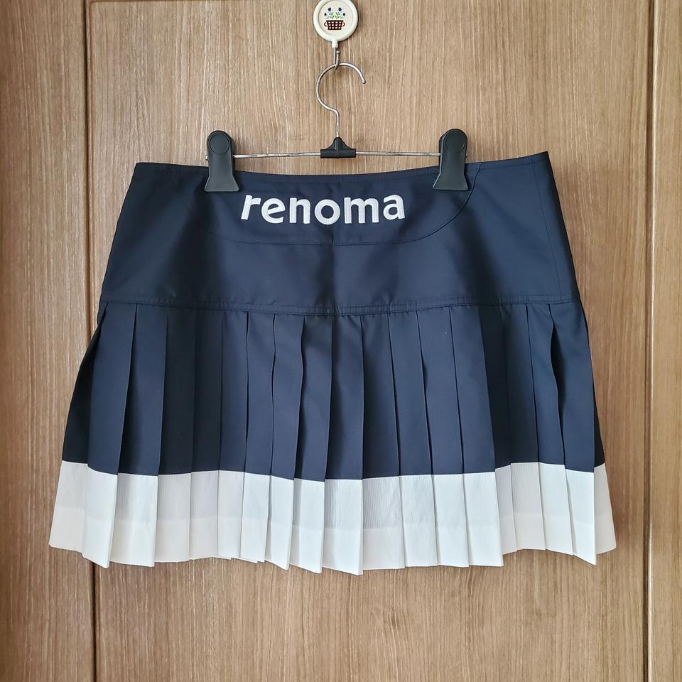 레노마 여성골프 반바지치마79호칭32사이즈네이비색상