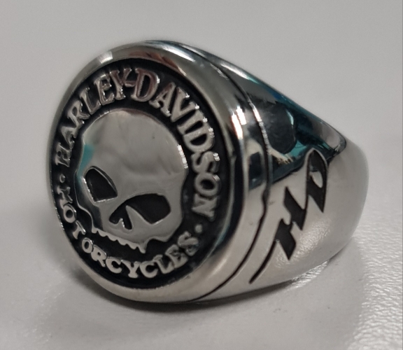 할리데이비슨 반지/ 스컬 반지/스컬 링/ 해골 반지