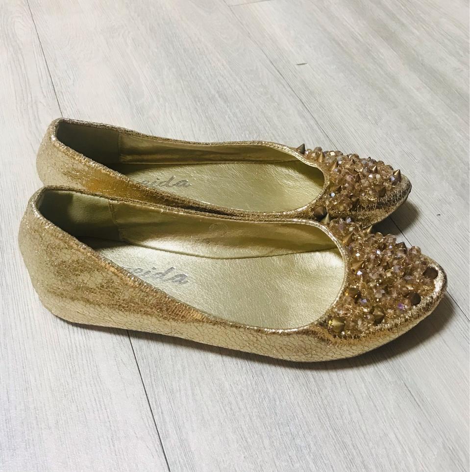 비즈 플랫슈즈 230