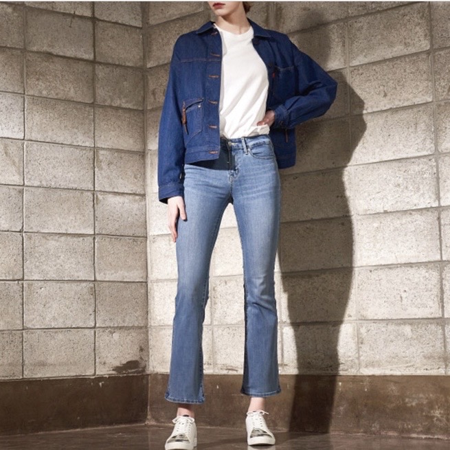 리바이스 부츠컷 청바지