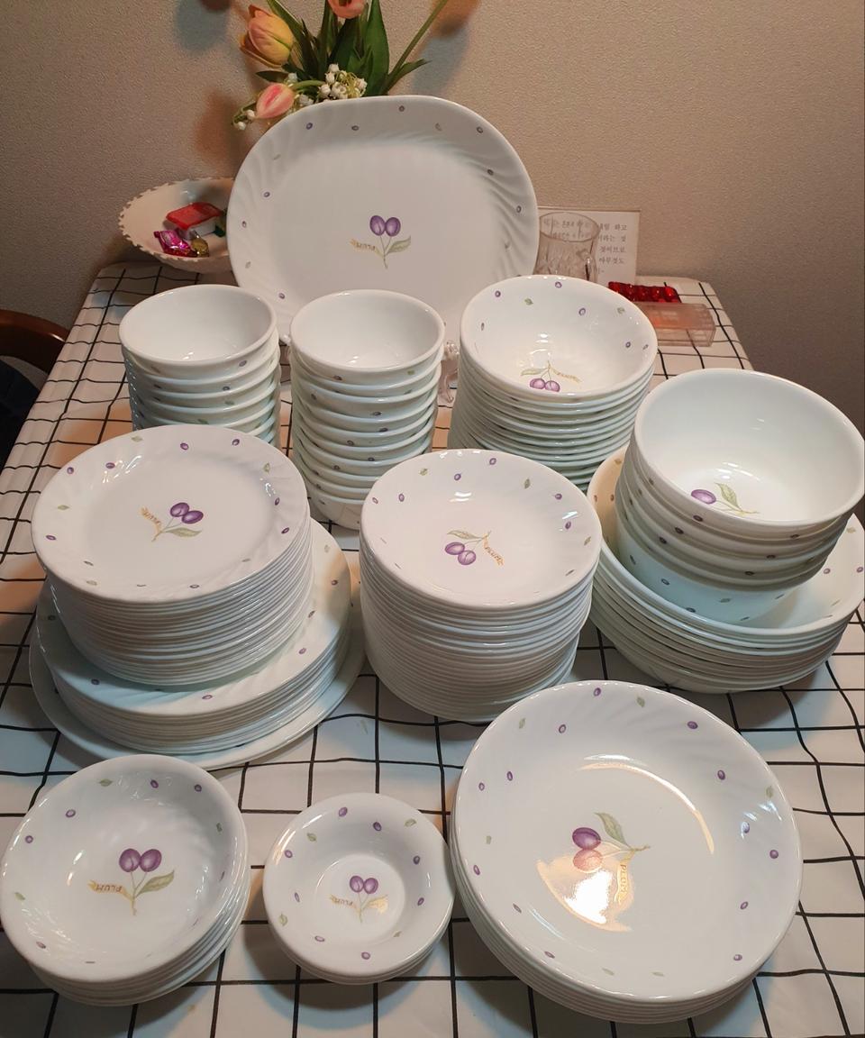 단종된 빈티지 코렐 플럼 개당값