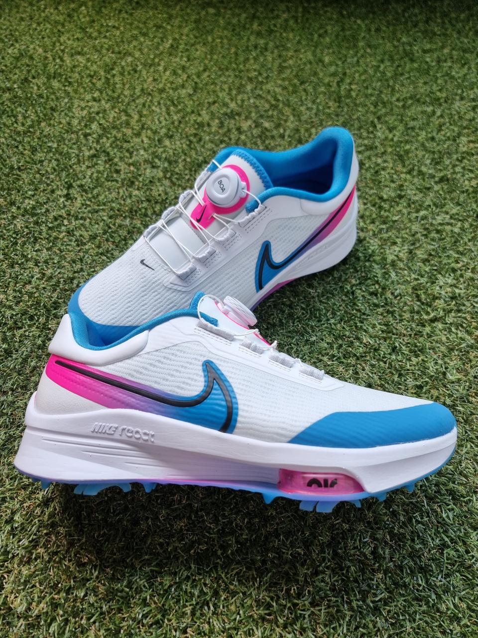 나이키 정품 골프화 에어줌 인피니티 투어 넥스트 보아 275 와이드