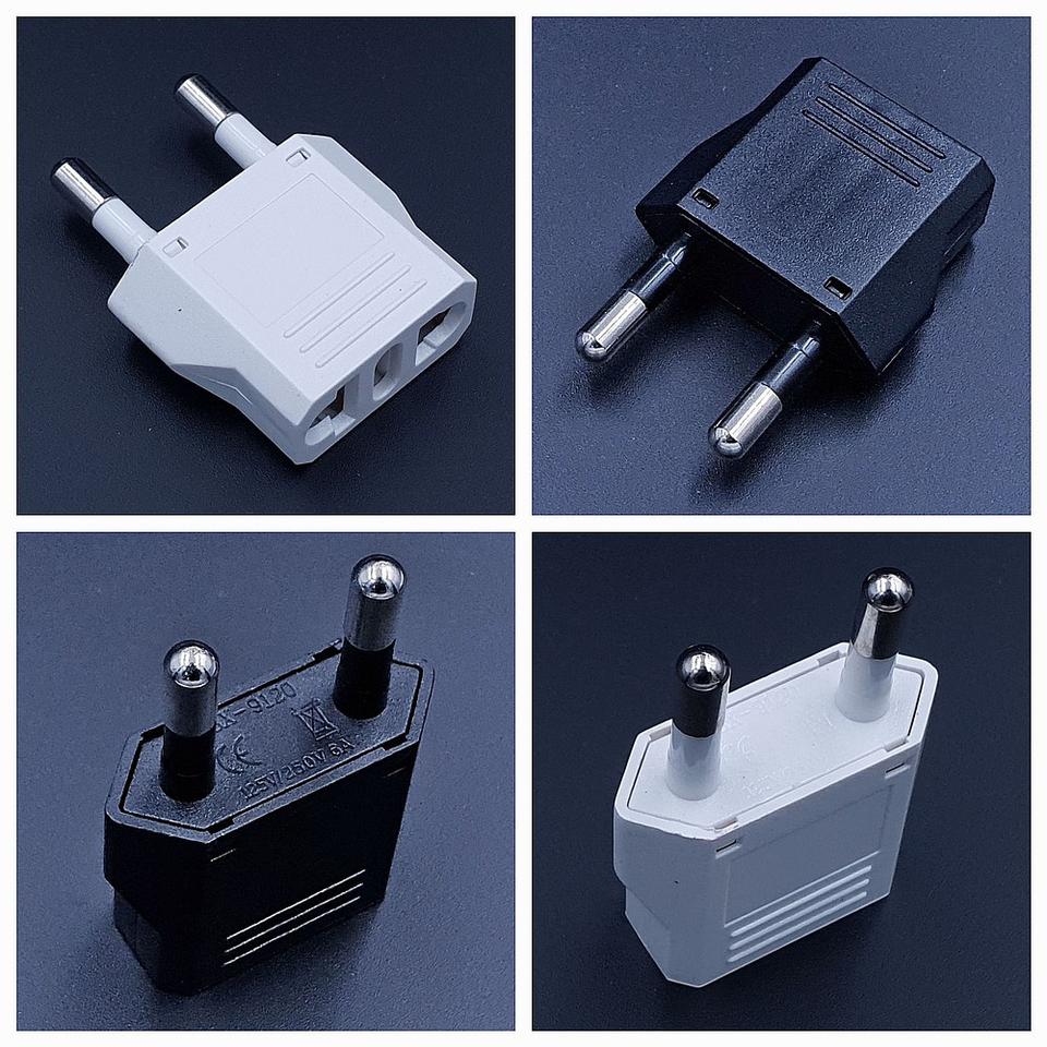 [5개] EU플러그 220v 국내형 돼지코 어댑터