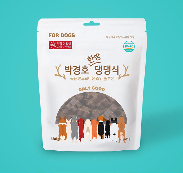 [품절임박 최저가] 한방댕댕식간식 박경호한의사 관절영양제 녹용 콘드로이친