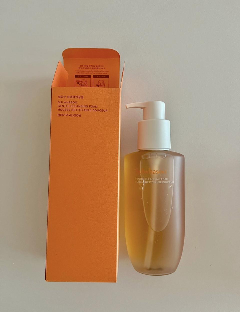 설화수 순행 클렌징 폼200ml