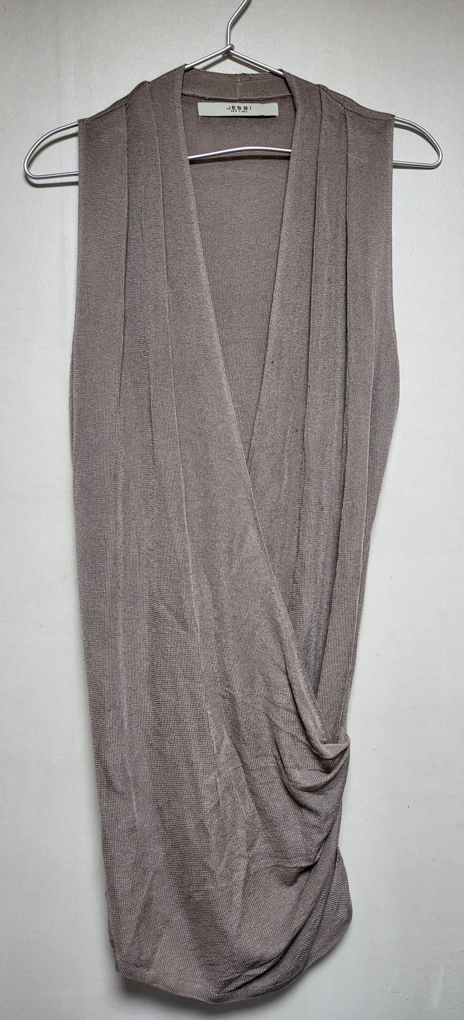 제시뉴욕 민소매 여름니트