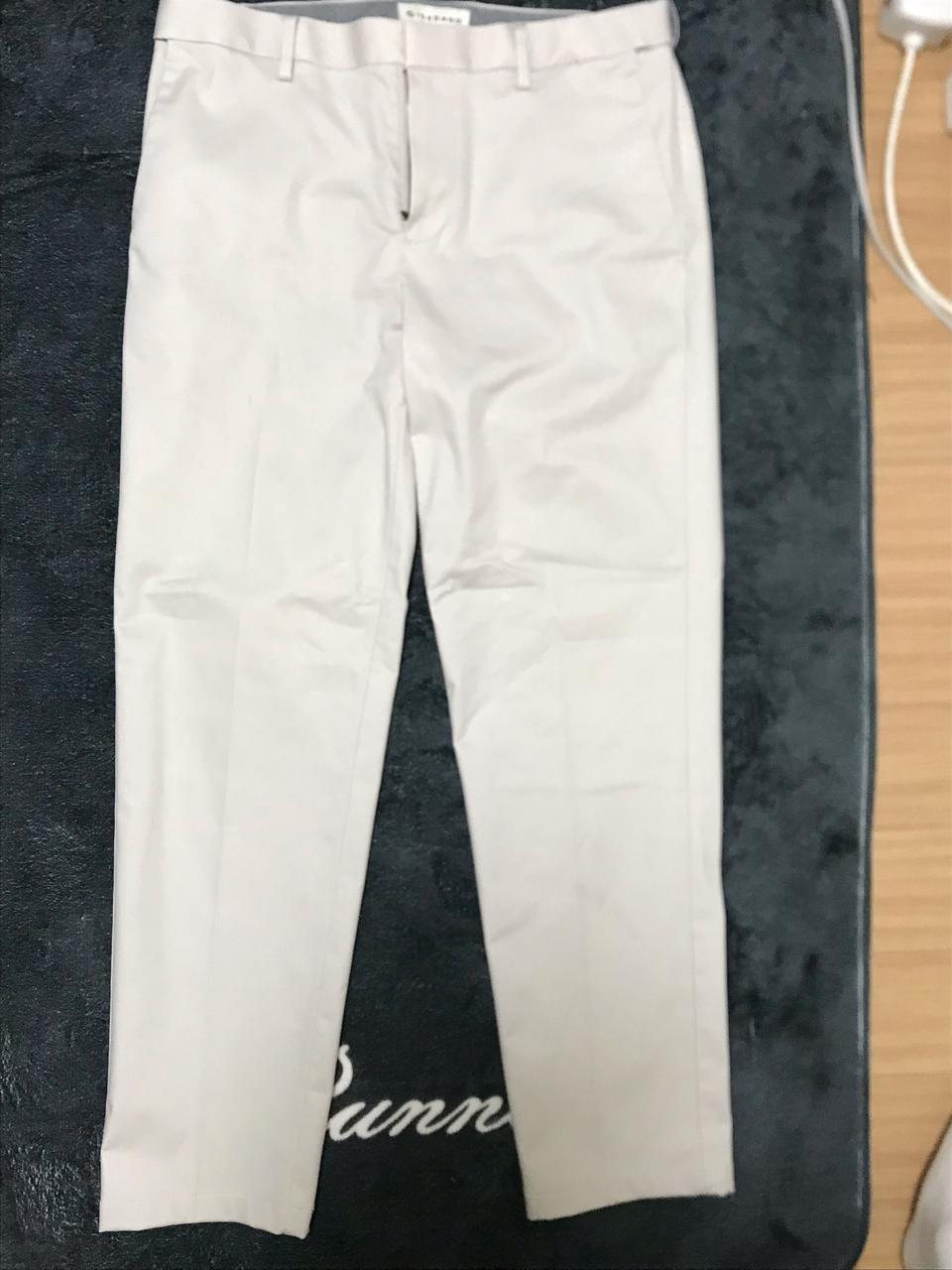 지오다노 흰 바지