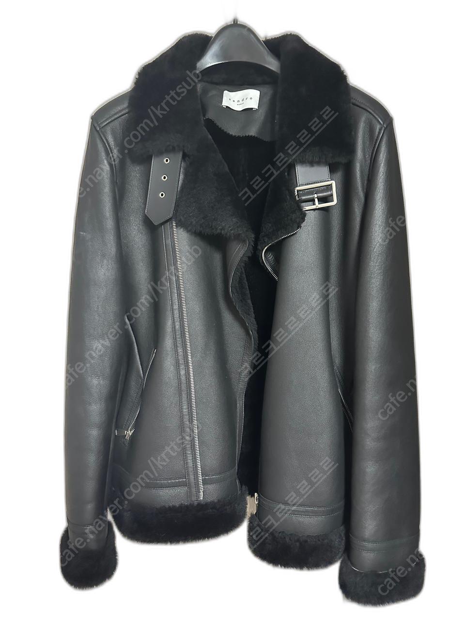 산드로옴므 무스탕 매장 정품