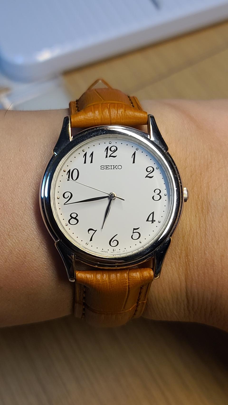 빈티지 세이코 슬림 드레스와치 시계