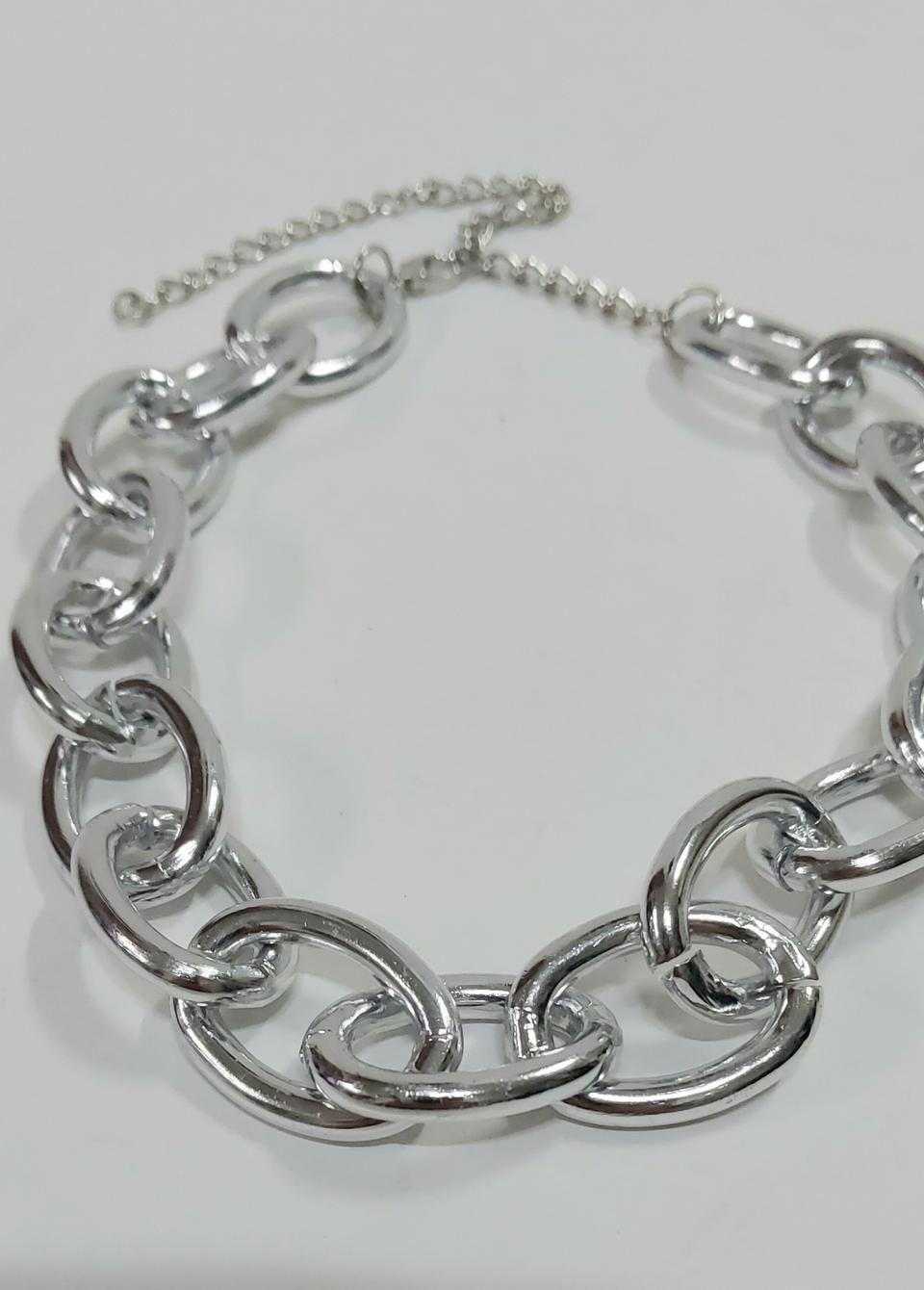 은색링체인목걸이