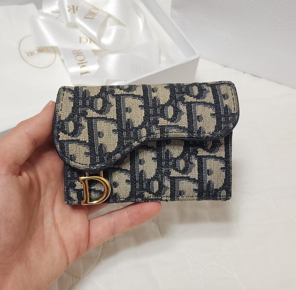 풀박스 디올 새들 카드지갑