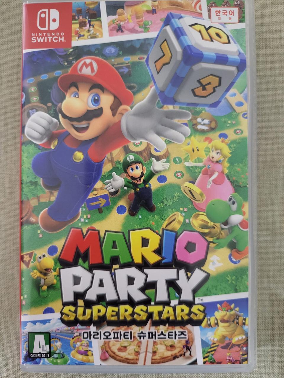 마리오파티 슈퍼스타즈 정발 한글판 중고 무료배송 스위치