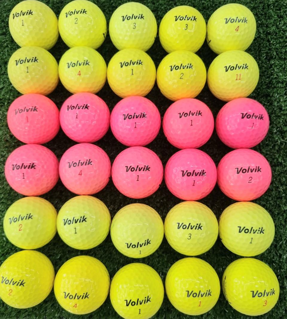 볼빅 컬러 A+/A급 30구 로스트볼 골프공