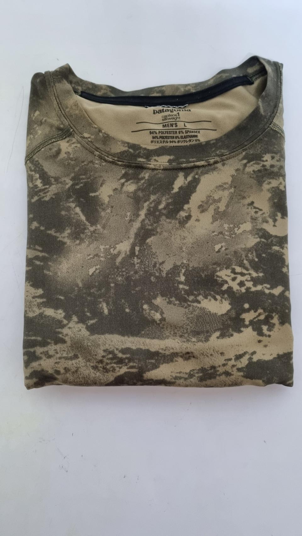 친환경 수입 카모긴팔티셔츠