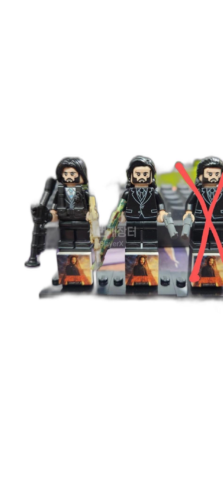 레고 커스텀 미니피규어 존윅 4 판매합니다