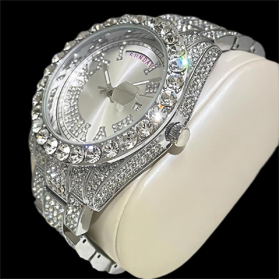 큐빅지르코니아 최상급 보석 기계식 하이엔드 시계