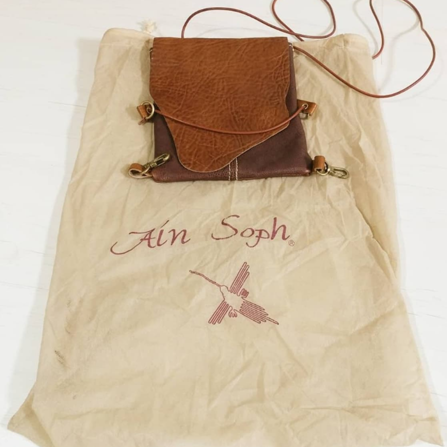 도쿄긴자 아인소프 레더굿즈 라인 메디신백/다용도 가죽백