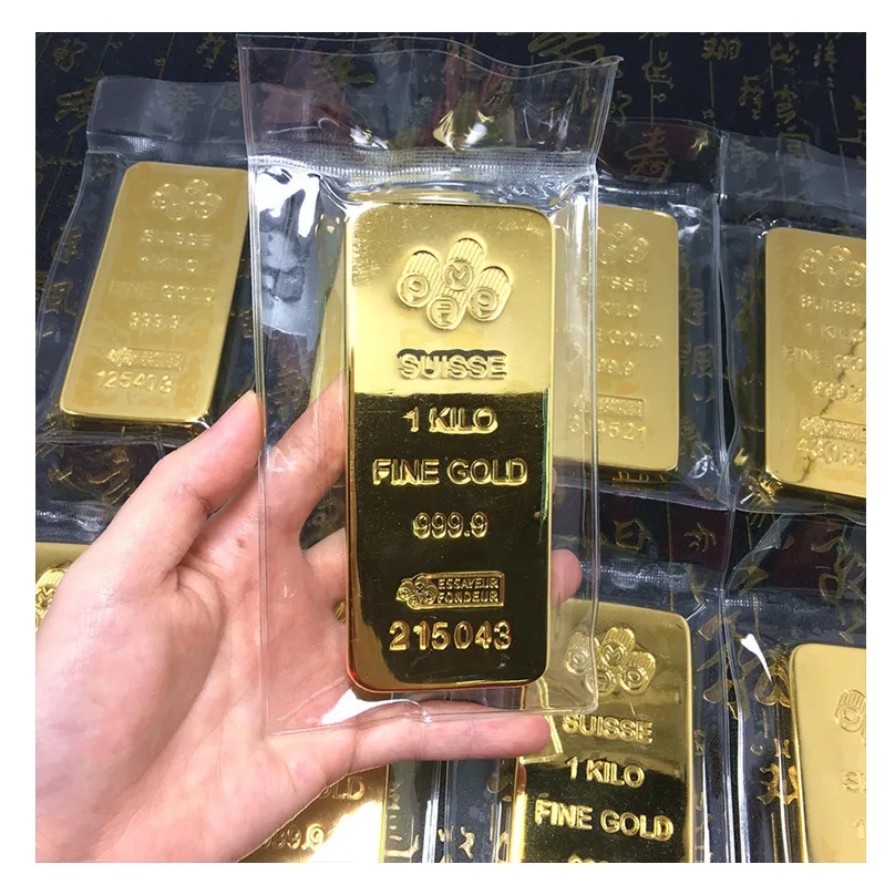 순금 도금 골드바 gold bar 1kg 판매합니다.(촬영용)