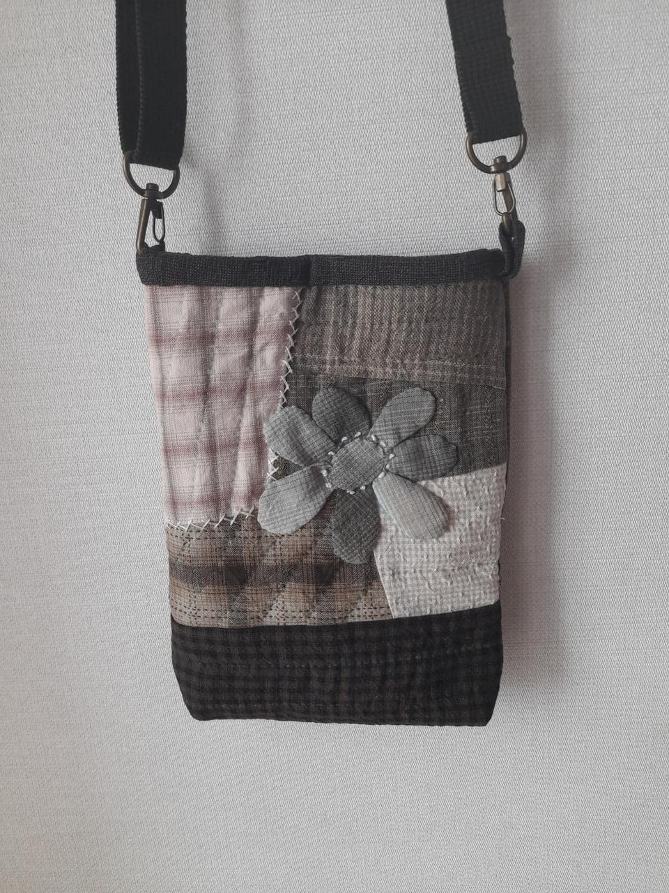 퀼트 핸폰 가방