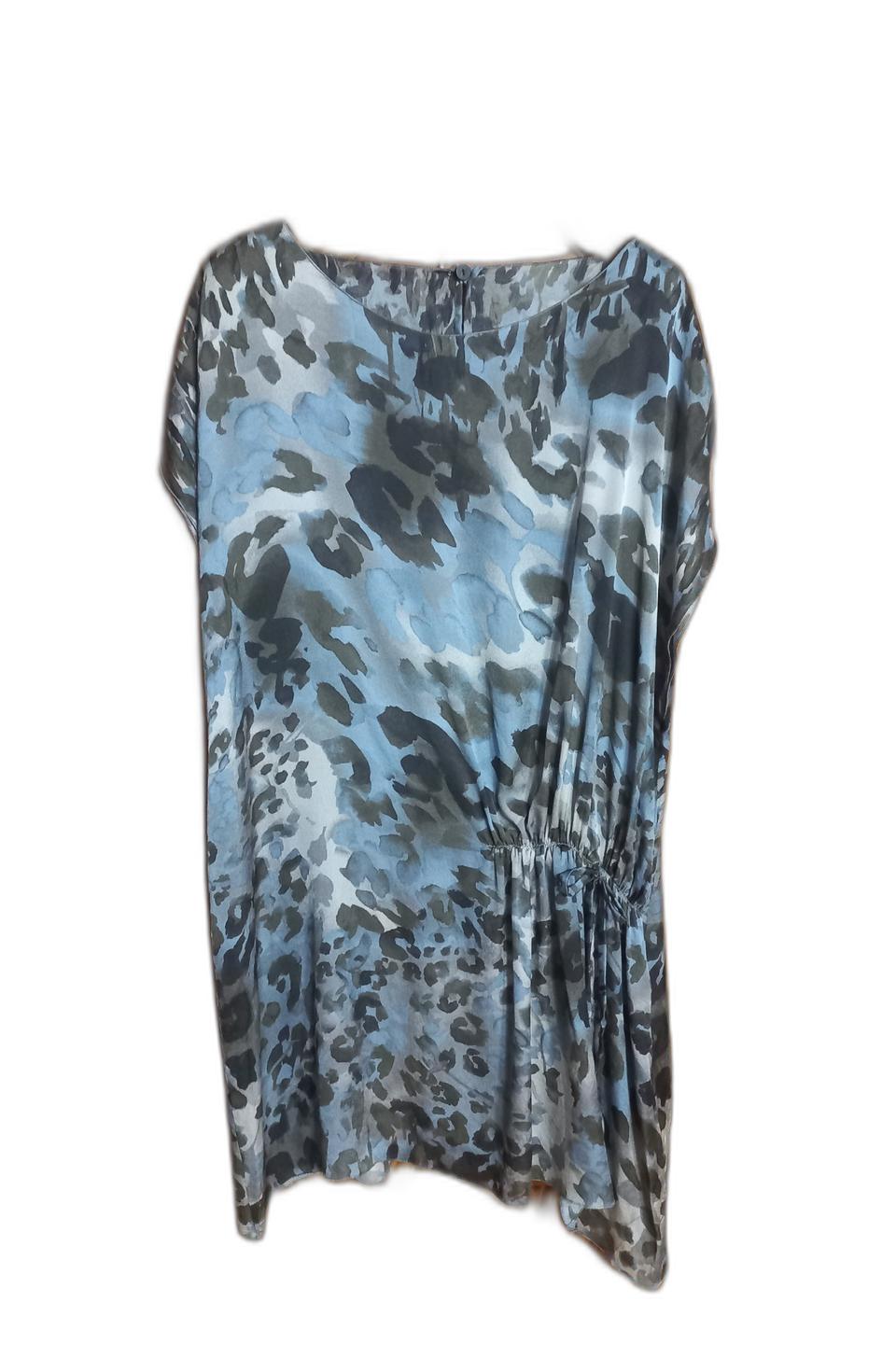 [48(55-77)/택포] 이태리제 실크100% 롱탑/미니원피스