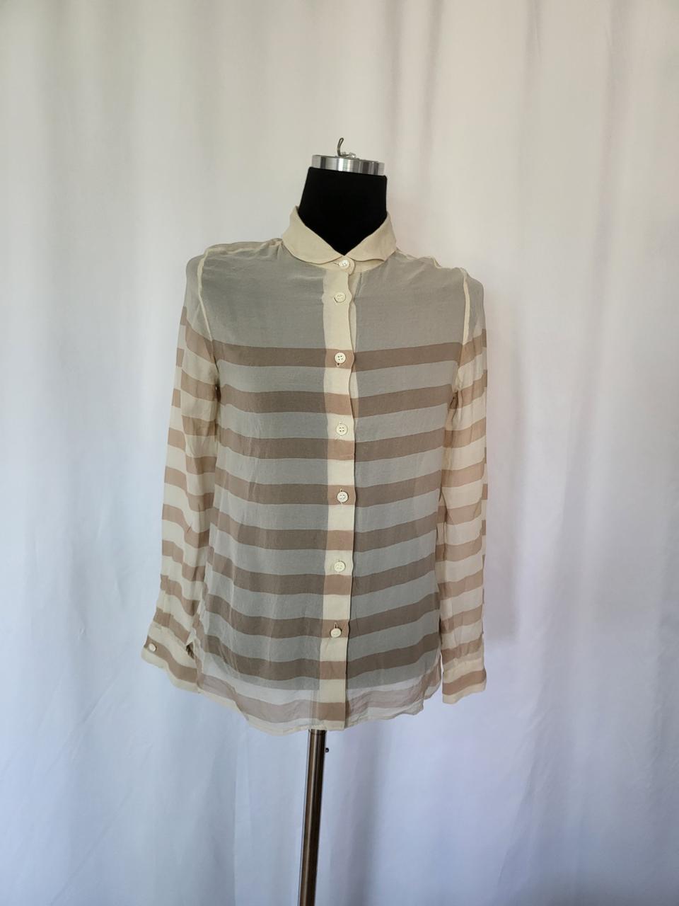 e43  FRAY I.D  쁘띠 셔츠 블라우스