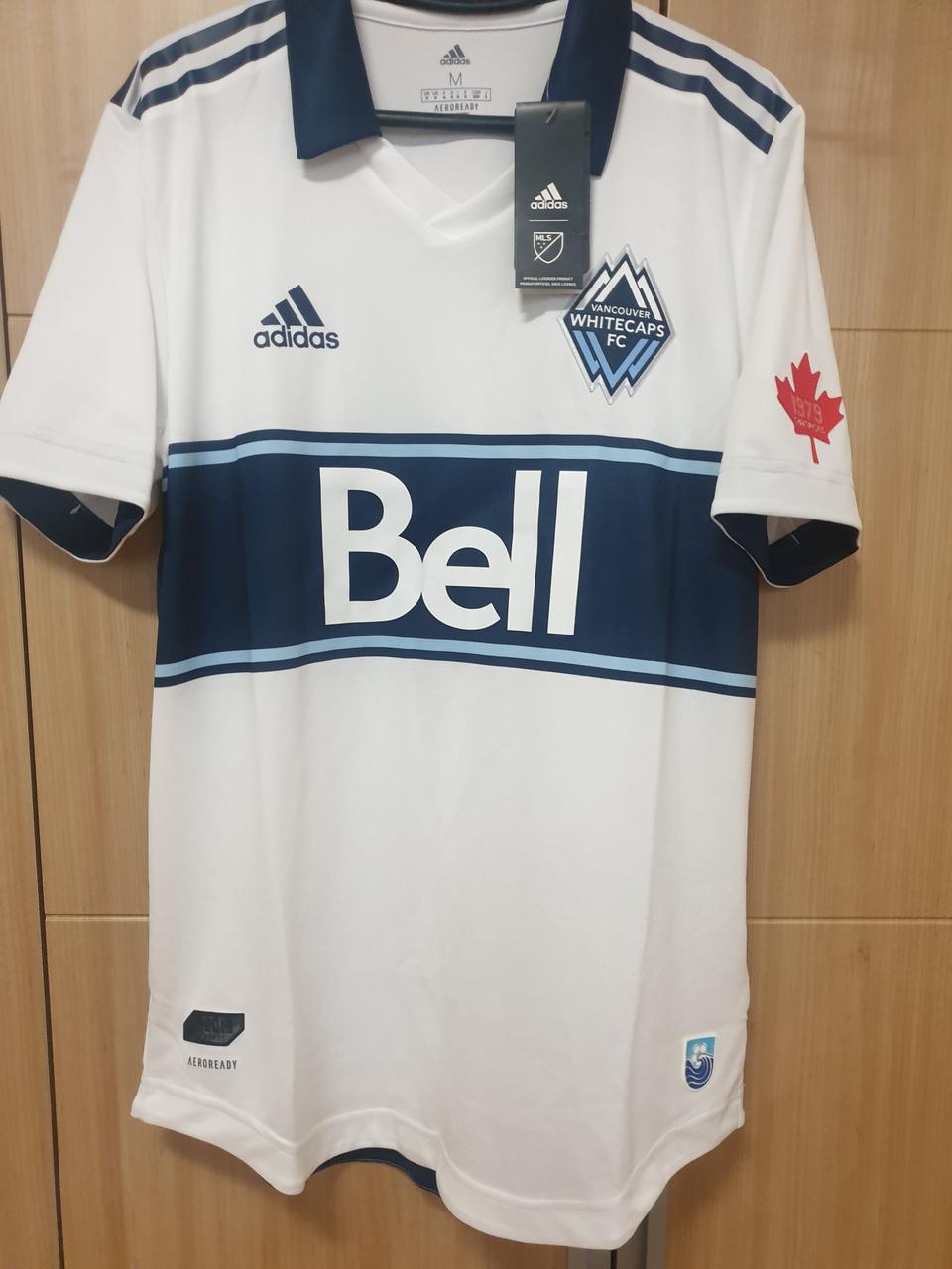 아디다스 황인범 벤쿠버 화이트캡스 저지 유니폼 축구