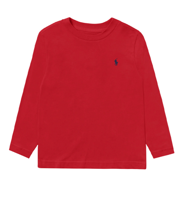 정품 폴로 유아동 라운드 긴팔