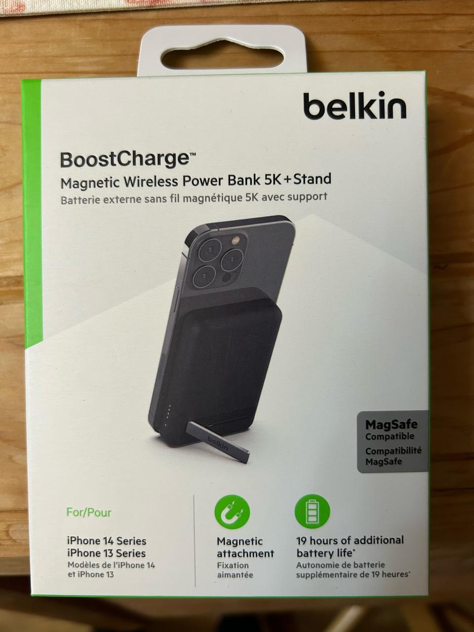 미개봉 벨킨 무선보조배터리 맥세이프 5000mAh