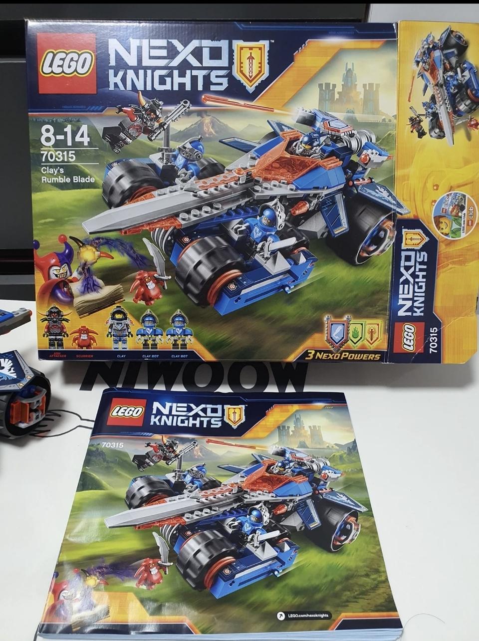 레고정품 70315 넥소나이츠 클레이의 럼블블레이드