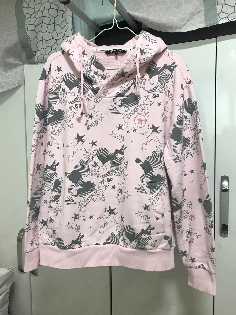 컨버스 여성 후드집업티  95