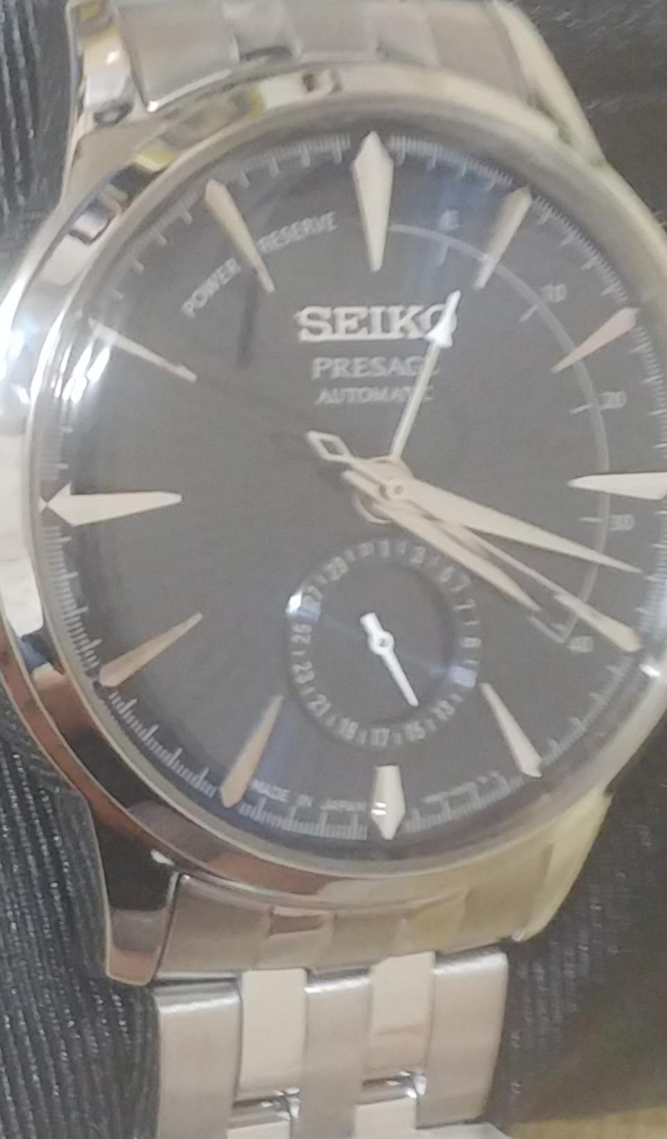 세이코 프레사지청판 미개봉  45만