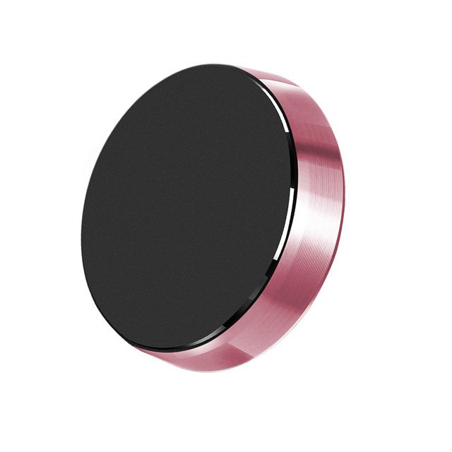 새 핑크색 차량용 원형 자석 흡착형 거치대 반자동 운전 앞유리 홀더 선물