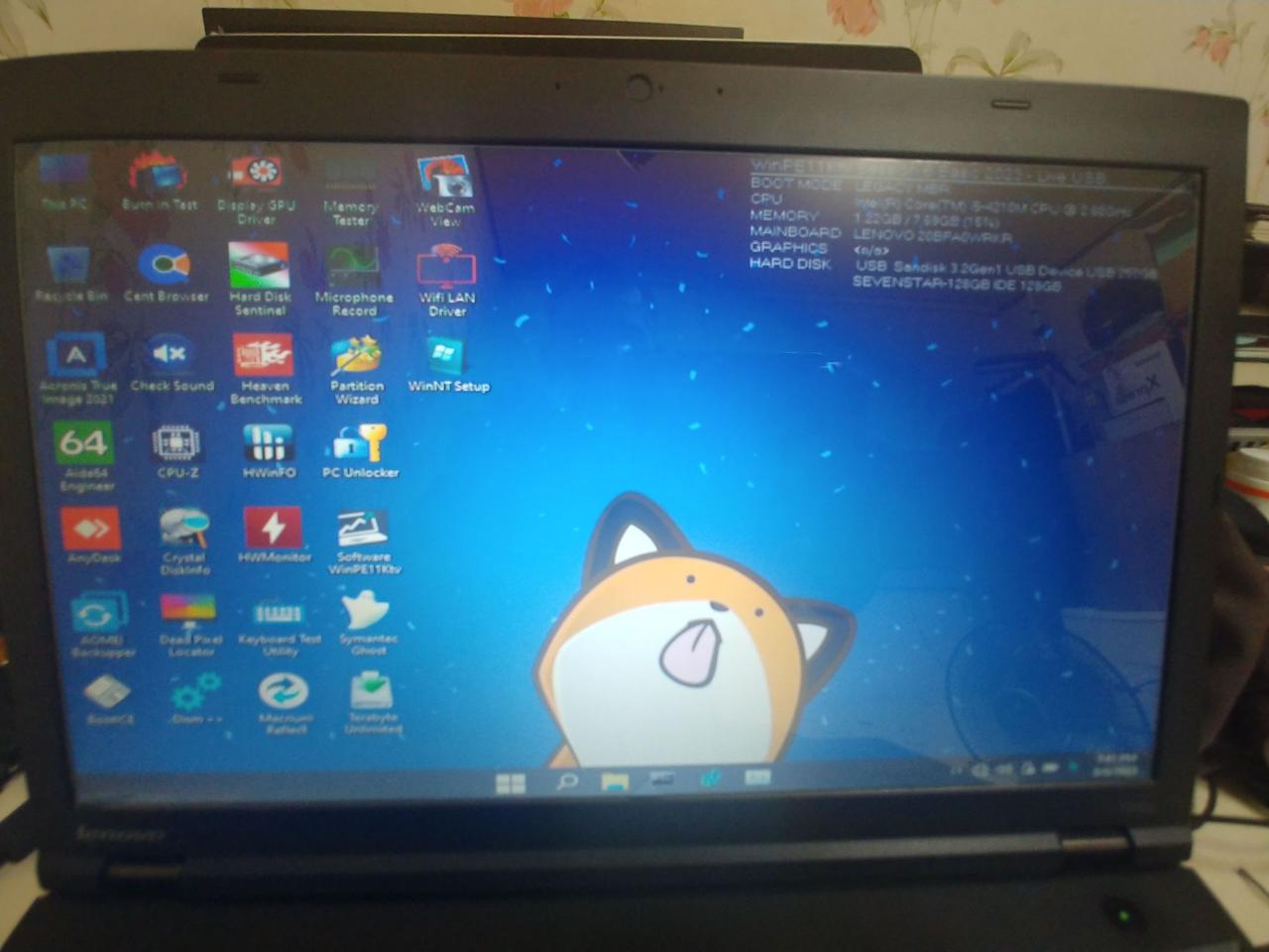 레노버 노트북 i5    19만