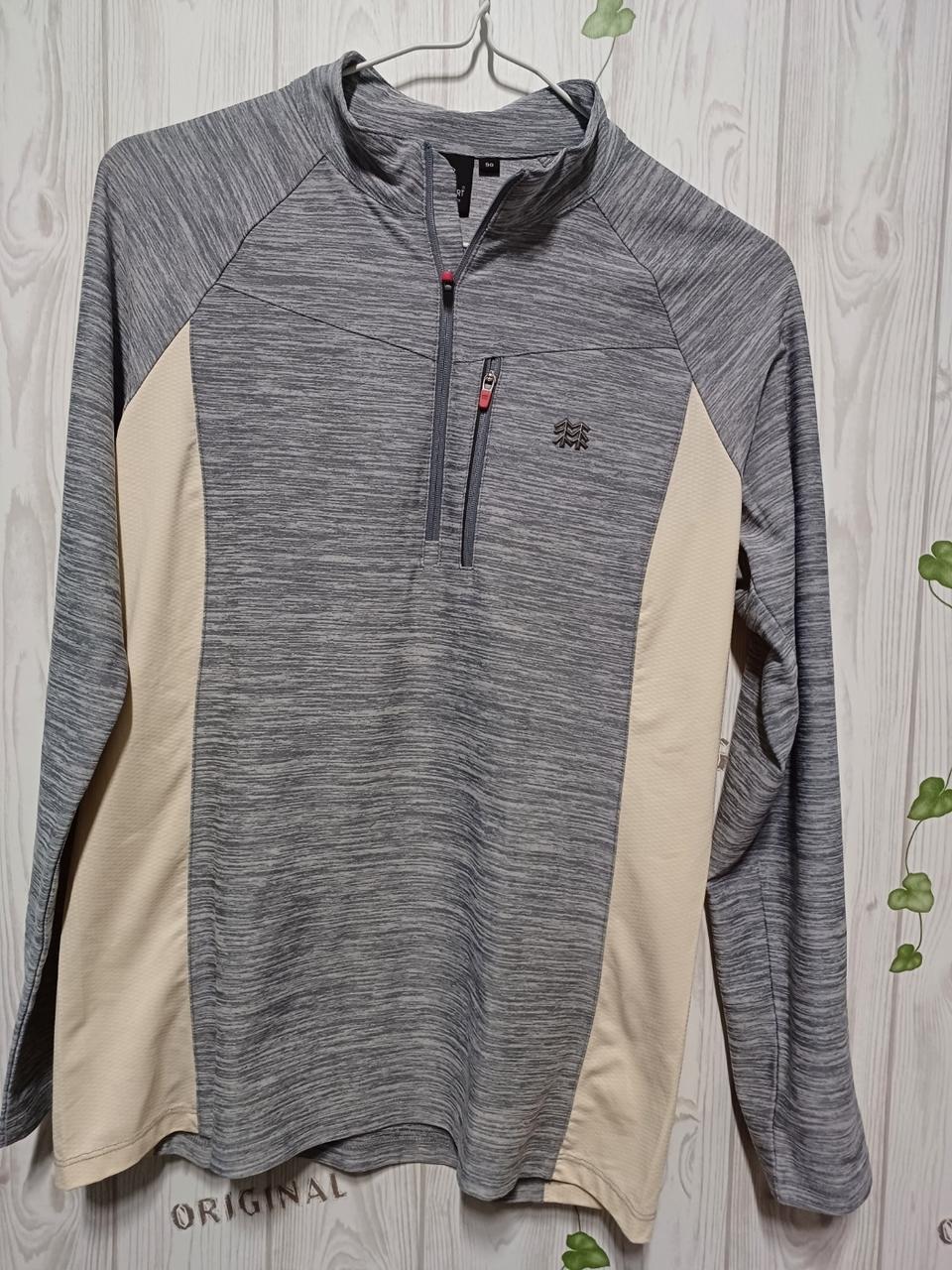 코오롱 등산 캐주얼 여성 긴팔 반집업 티셔츠