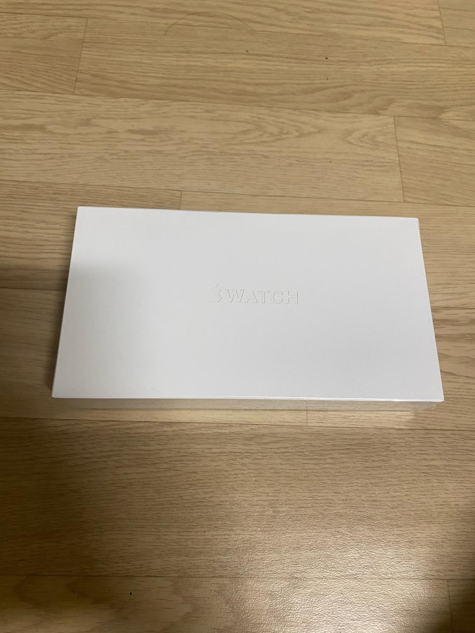 (오늘만)애플워치 울트라 49mm 블랙 팝니다. ( 미개봉 )