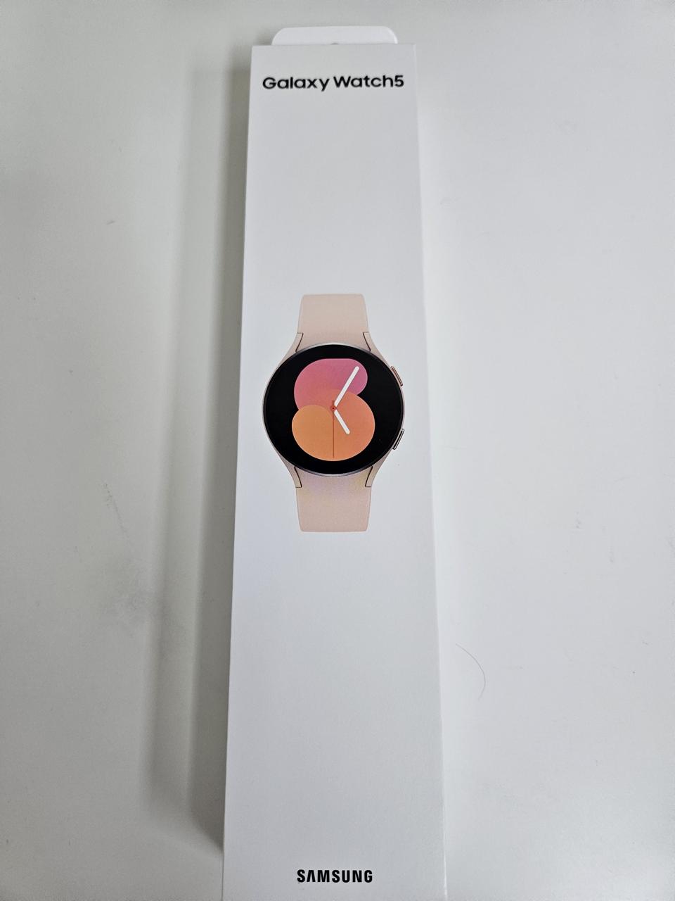 [미개봉] [무료배송] 갤럭시워치5 40mm 핑크골드 블루투스