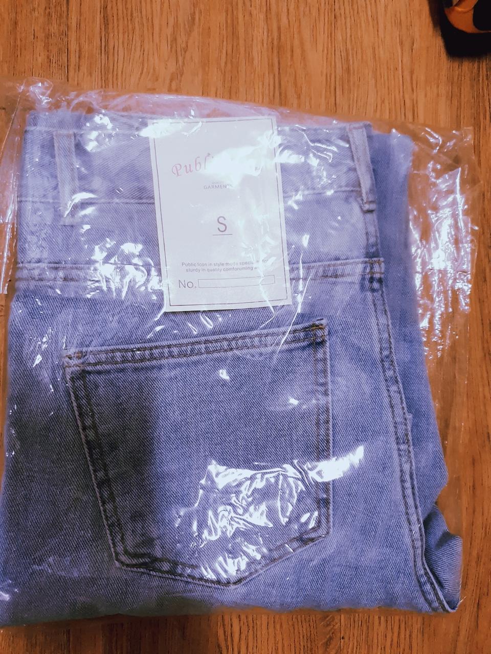 무신사 연청 와이드데님 30(새상품)